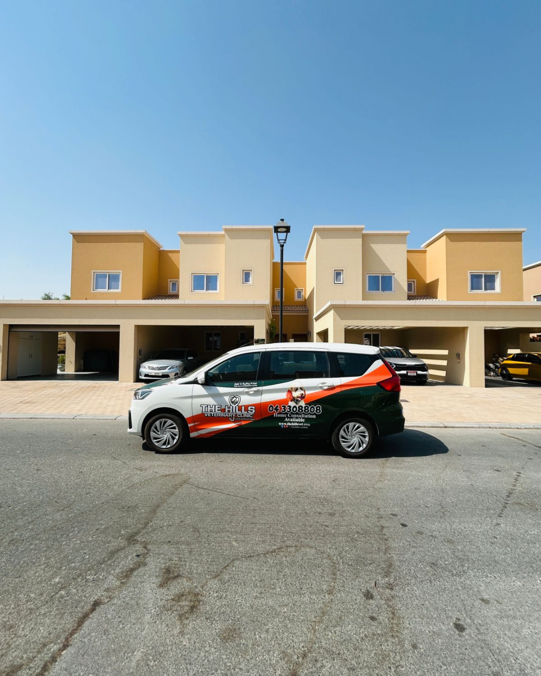 Veterinary home visit service in Dubai